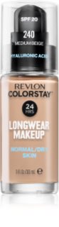 Revlon Cosmetics ColorStay™ SPF 20 fond de teint longue tenue pour peaux normales à sèches teinte 240 Medium Beige 30 ml