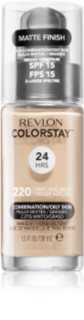 Revlon Cosmetics ColorStay™ Langaanhoudende Matte Make-up voor Gemengde en Vette Huid Tint 220 Natural Beige 30 ml