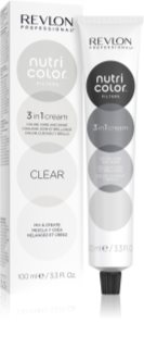 Revlon Professional Nutri Color Filters Metal-Ice Nærende toningsmaske til professionel brug Clear 100 ml