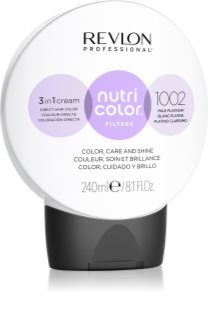 Revlon Professional Nutri Color Filters Metal-Ice tápláló tonizáló maszk professzionális használatra 1002 240 ml
