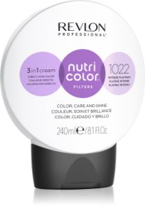 Revlon Professional Nutri Color Filters Metal-Ice tápláló tonizáló maszk professzionális használatra 1022 240 ml