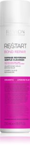 Revlon Professional Re/Start BOND REPAIR Damage Reversing Gentle Cleanser șampon regenerator pentru par deteriorat 250 ml