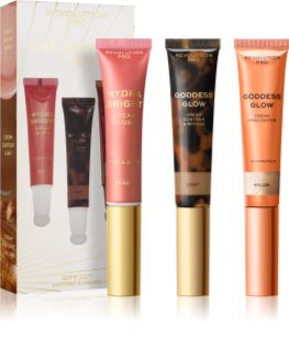 Revolution PRO Cream Wand Trio confezione regalo per il viso colore Medium