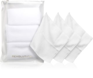 Revolution PRO Miracle Microfibre Cleansing Cloths toalha desmaquilhante 3 un.