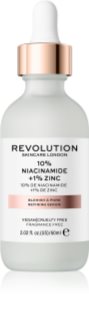 Revolution Skincare Niacinamide 10% + Zinc 1% sérum na rozšířené póry 60 ml