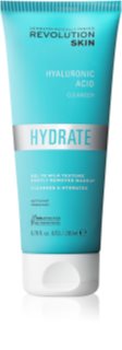 Revolution Skincare Hydrate Hyaluronic Acid делікатний очищуючий крем-гель 200 мл