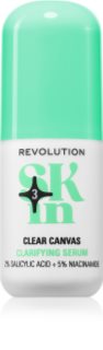 Revolution Skincare Clearly Clarify 5% Niacinamide & 2% Salicylic Clarifying Serum sérum esfoliante alisador com niacinamida 30 ml
