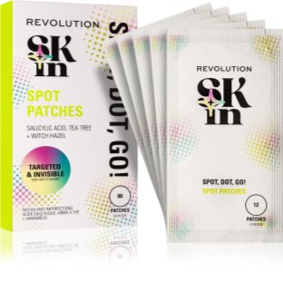 Revolution Skincare Spot, Dot, Go! plasturi pentru piele problematică impotriva acneei 60 buc