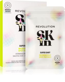 Revolution Skincare Skindividual Clearly Clarify Salicylic Acid Hydrocolloid Spot Patches patches para pele problemática 9 un.