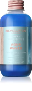 Revolution Haircare Tones For Blondes βάλσαμο με χρώμα για ξανθά μαλλιά απόχρωση Aqua Waves 150 ml
