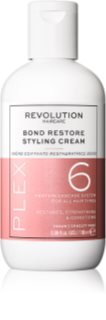 Revolution Haircare Plex No.6 Bond Restore Styling Cream tratamiento regenerador sin aclarado para cabello maltratado o dañado 100 ml