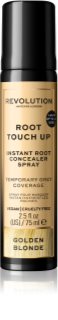 Revolution Haircare Root Touch Up spray a lenövések azonnali elfedéséhez árnyalat Golden Blonde 75 ml