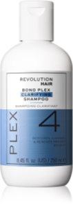 Revolution Haircare Plex Restore No.4 Bond Clarifying Shampoo champú de limpieza profunda para cabello seco y dañado 250 ml