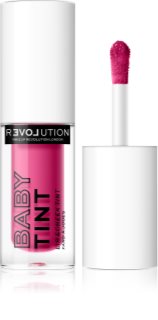 Revolution Relove Baby Tint róż w płynie i błyszczyk do ust
