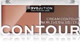 Revolution Relove Colour Play контурна палетка для обличчя дуо відтінок Medium 6 гр
