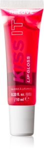 Revolution Relove Kiss It hidratáló ajakfény árnyalat Cherry Red 10 ml