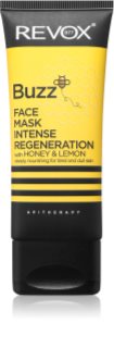 Revox B77 Buzz Face Mask Intense Regeneration Reģenerējoša maska ar barojošu efektu Lemon & Honey 65 ml
