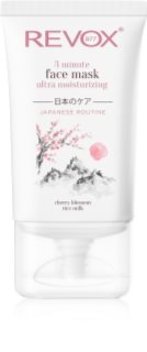 Revox B77 Japanese Routine 3 Minute Face Mask Ultra Moisturizing intenzív hidratáló maszk az arcra 30 ml