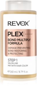Revox B77 PLEX Bond Multiply Formula. Step 1 védő ápolás sérült, vegyileg kezelt hajra 260 ml
