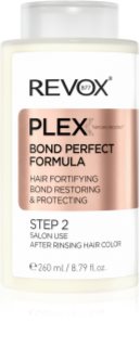 Revox B77 PLEX Bond Perfect Formula. Step 2 tratamiento fortificante para después de un tratamiento químico en el cabello 260 ml