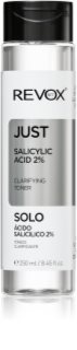 Revox B77 JUST Salicylic Acid 2% hámlasztó tisztító tonik arcra és testre 250 ml