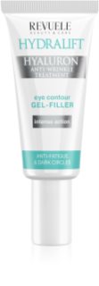 Revuele Hydralift Hyaluron Eye Contour Gel-Filler gel idratante occhi contro rughe e occhiaie 25 ml