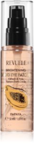 Revuele Brightening Papaya Liquid Eye Patches гел маска против тъмни кръгове 50 мл.