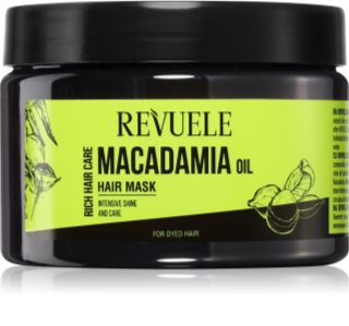 Revuele Macadamia Oil Hair Mask ošetřující maska pro barvené vlasy 360 ml