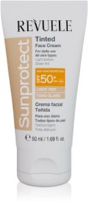 Revuele Sunprotect Tinted Face Cream sävyttävä ja suojaava voide SPF 50+