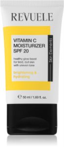 Revuele Vitamin C Moisturizer SPF 20 masque hyaluronique intense SPF 20 50 ml