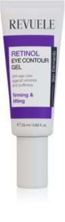 Revuele Retinol Eye Contour Gel Fugtende øjengel Modvirker rynker og mørke rande 25 ml