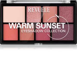 Revuele Eyeshadow Collection szemhéjfesték paletta árnyalat Warm Sunset 15 g