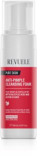 Revuele Pure Skin Anti-Pimple mousse nettoyante pour peaux à problèmes, acné 150 ml
