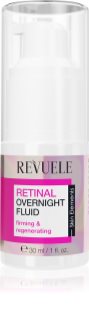 Revuele Retinal Overnight Fluid verjüngendes Hautfluid für klare und glatte Haut 30 ml