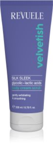 Revuele Velvetish Sleek Body Body Cream Scrub απαλό Scrub σώματος με λειαντικό αποτέλεσμα 200 ml