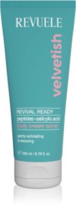 Revuele Velvetish Revival Ready Body Cream Scrub απαλό Scrub σώματος με αναζωογονητική δράση 200 ml