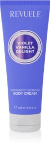 Revuele Violet Vanilla Delight Fragranced Hydrating Body Cream Niisutav kehakreem naistele 250 ml