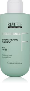 Revuele Professional Forcessence Strengthening Energiat andev šampoon kahjustatud ja habrastele juustele 300 ml