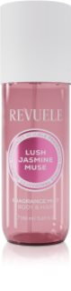 Revuele Lush Jasmine Muse Fragrance Mist parfüümisprei kehale ja juustele naistele 150 ml