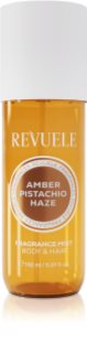 Revuele Amber Pistachio Haze Fragrance Mist парфюмна мъгла за тяло и коса за жени 150 мл.
