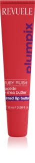 Revuele Plumpix Ruby Rush baume à lèvres teinté teinte Sheer Red 15 ml