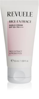 Revuele Rice Extract Shield Cream SPF 50+ PA++++ ochronny krem do twarzy SPF 50+ 50 ml