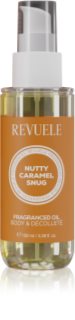 Revuele Nutty Caramel Snug Fragranced Oil parfumeret olie til krop til kvinder 100 ml