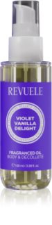 Revuele Violet Vanilla Delight Fragranced Oil olejek perfumowany do ciała dla kobiet 100 ml