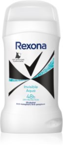 Rexona Invisible Aqua tuhý antiperspirant proti bielym škvrnám 50 ml