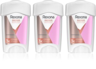 Rexona Maximum Protection Confidence antiperspirant cream that reduces sweating economy pack
