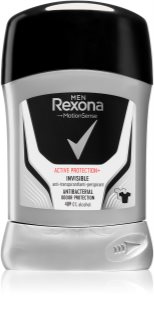 Rexona Active Protection+ Antiperspirant antitranspirante en barra para hombre Invisible 50 ml