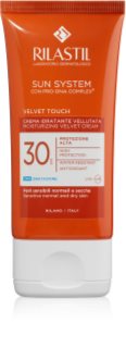 Rilastil Sun System Velvet Touch crema protettiva viso SPF 30 50 ml