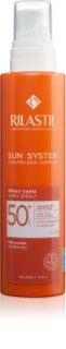 Rilastil Sun System Bräunungsemulsion im Spray SPF 50+ 200 ml