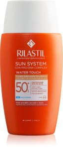 Rilastil Sun System Water Touch ochronny fluid tonujący do twarzy SPF 50+ 50 ml